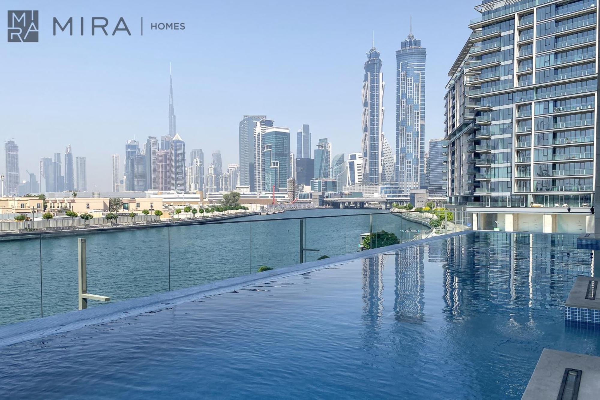 Mira Homes - Luxury 1br In Canal Front With Waterfront Living Dubai