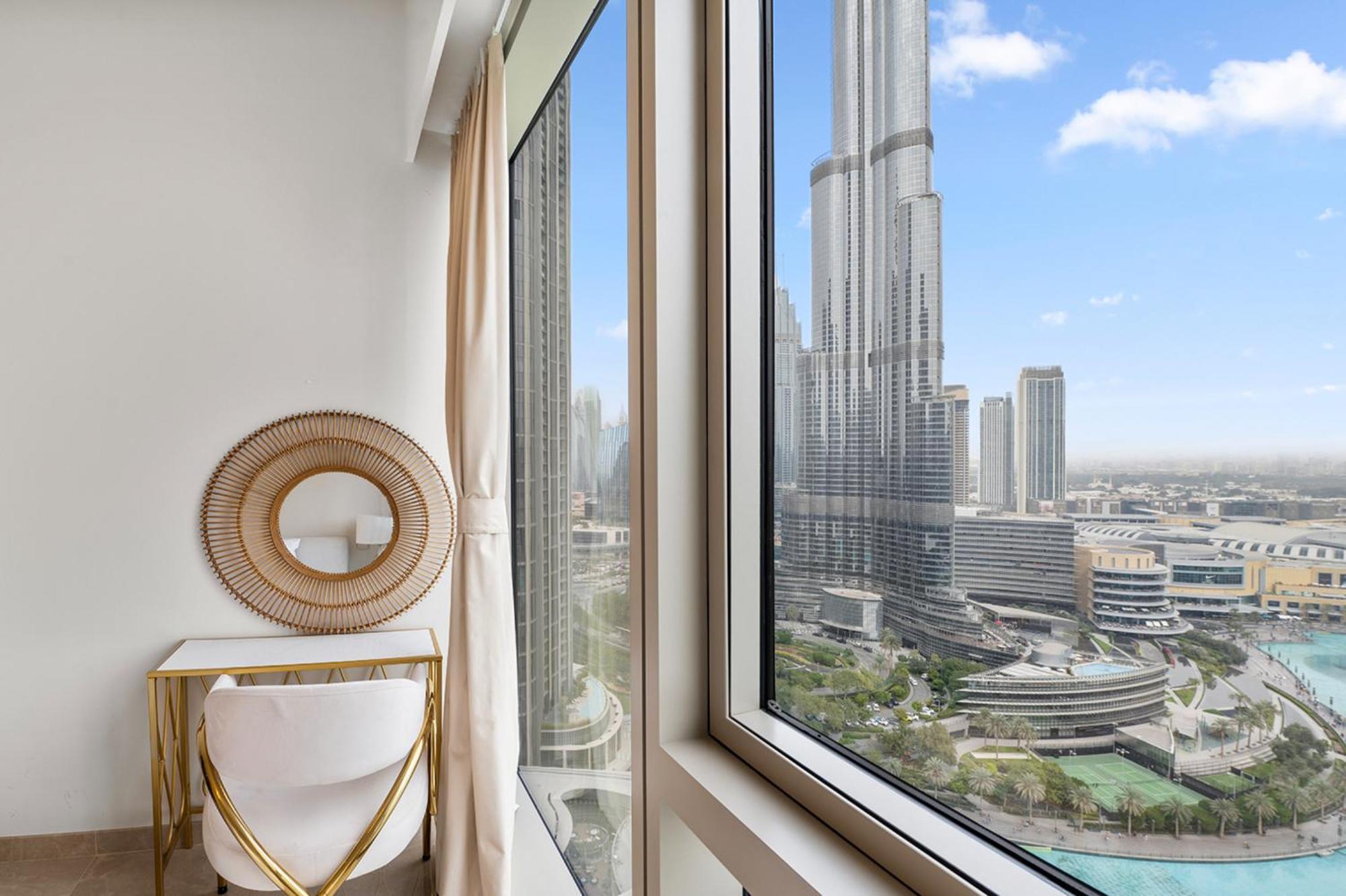 Grande Signature By Emaar - New Luxury 2br W Panoramic Burj Khalifa & Fountain Show Views Apartment Dubai